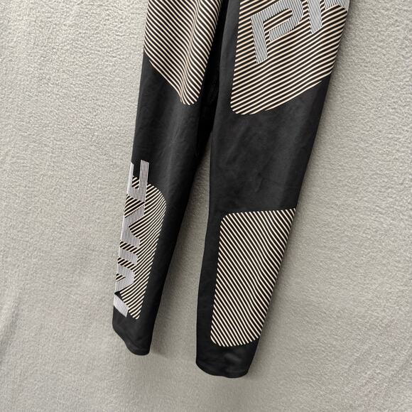 Nike Pro Leggings Womens XS Black Gray Running Tight Dri Fit Activewear - Picture 7 of 10